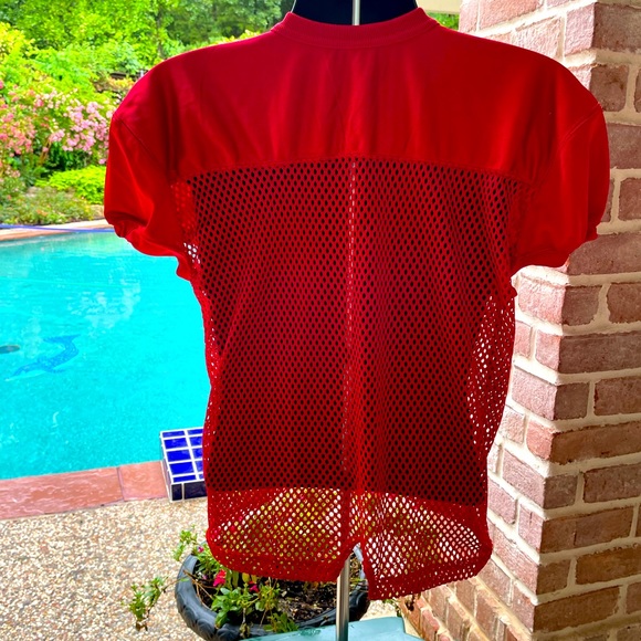 Red, Practice Football Jersey, size Youth XL - Picture 2 of 2